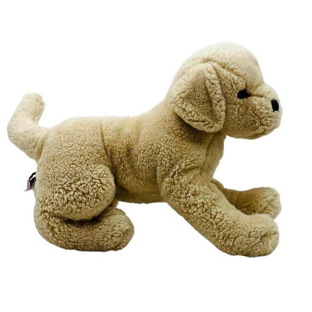 Douglas Cuddle Toys 12" Spankie Yellow‎ Labrador Retriever Plush Dog - Picture 3 of 7